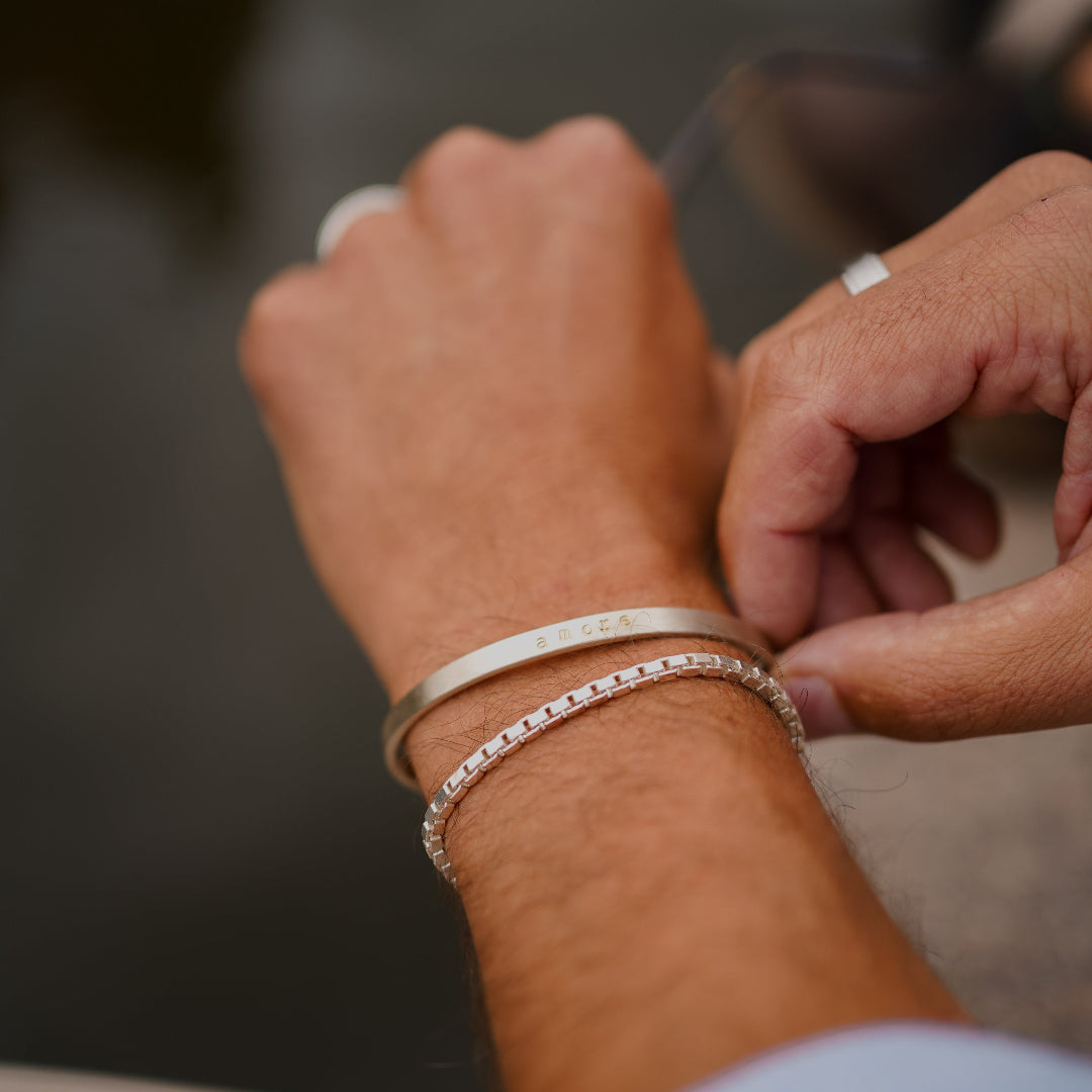 Vincent | 3 mm Armband aus Sterlingsilber