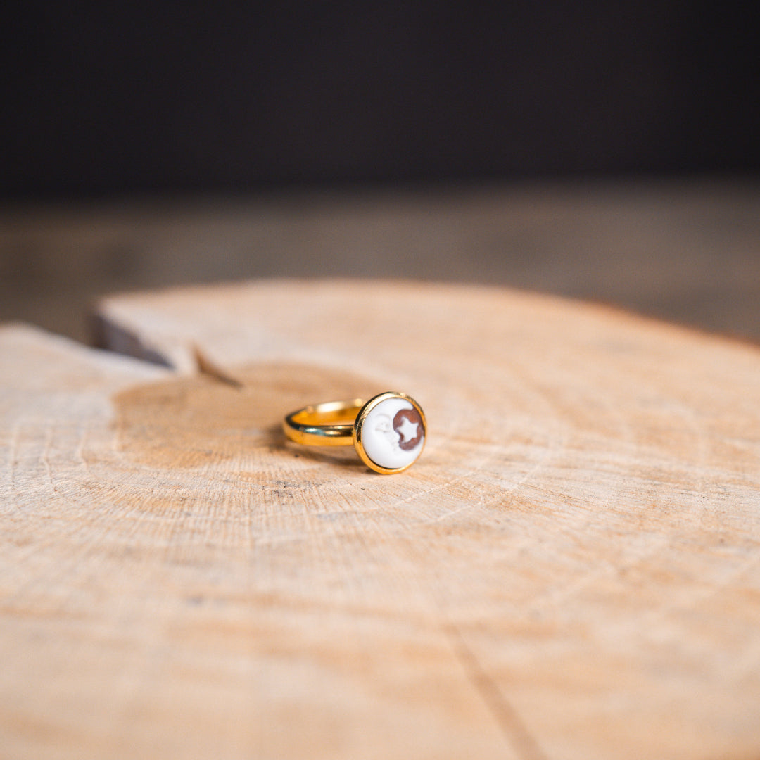 „Luna et étoile“ Ring