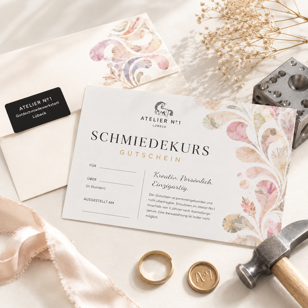Gutschein Goldschmiedekurs