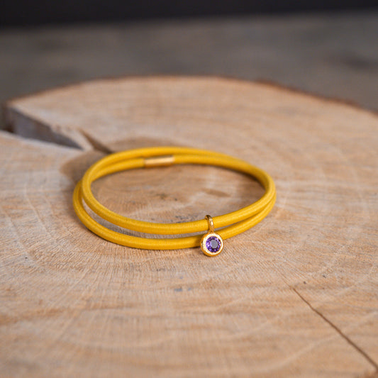 Armband Geburtsstein Februar